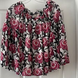 Loft  cute bell sleeve blouse